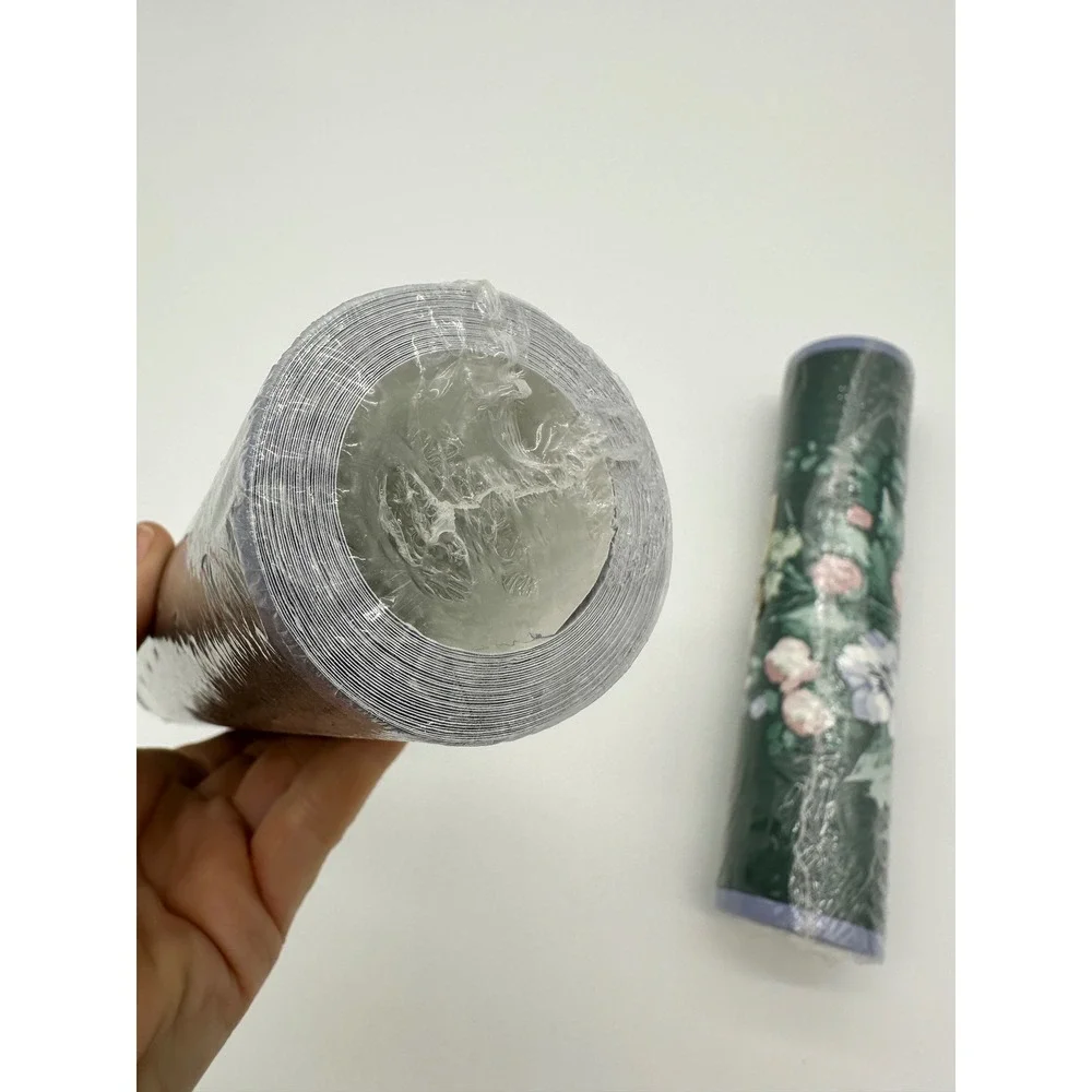 Croscill Wallpaper Border Home Decor Floral Pre-Pasted Strippable Green 5‎ Yards